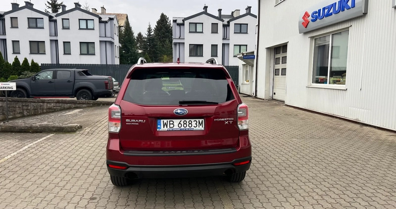 Subaru Forester cena 76500 przebieg: 215000, rok produkcji 2016 z Warszawa małe 154